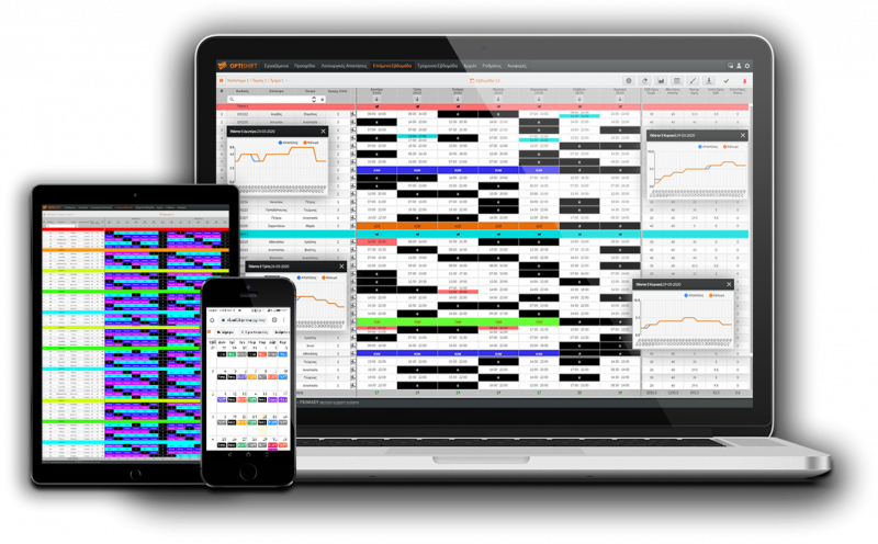 OPTISHIFT Shift Scheduling / Roster Management